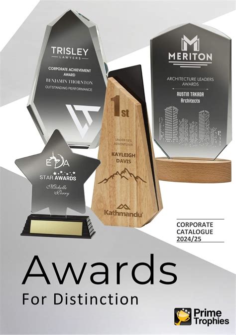 Prime Trophies Corporate Catalogue 2024