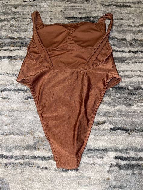High Cut Forever Copper Nude One Piece Maillot Sw Gem