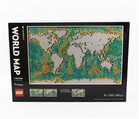 LEGO OUTLET - ART 31203 Mapa świata - Klocki LEGO® - Sklep internetowy ...