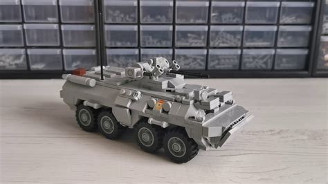 БТР-80А из ЛЕГО. BTR-80A from Lego. - YouTube