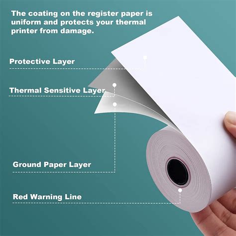 Registers Cash Register Receipt Mm Thermal Print Paper For Pos Atm