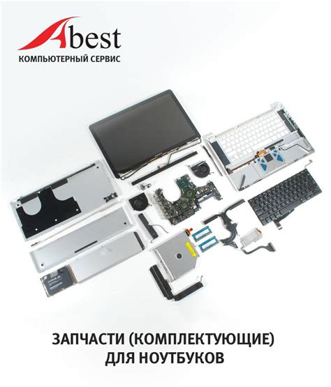 Комплектующие (запчасти) для ноутбуков