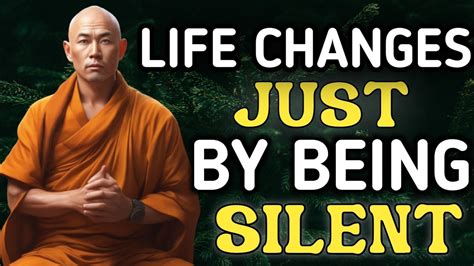 Seven Benefits Of Remaining Silent Buddhist Story On Silence