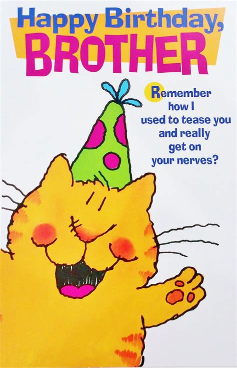 Funny Birthday Wishes For Brother
