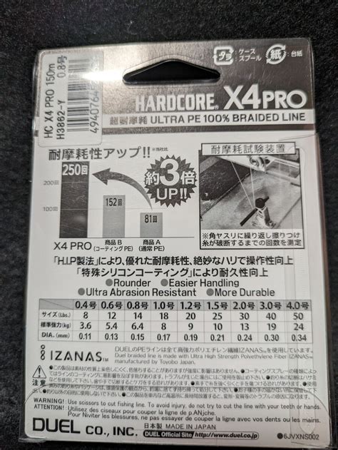 Yahoo オークション DUEL デュエル HARDCORE ハードコア PEラ