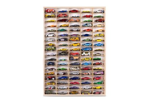 Pionowa P Ka Na Resoraki Autka Miejsc Drewniana Hot Wheels Organizer Cena