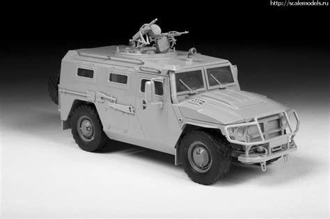 Анонс Звезда 1/35 ГАЗ-2330 Тигр (Тестовая сборка) : : Новости