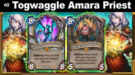 Broken Togwaggle Deck Thief Priest Infinite Amra Hp Hero Fractured