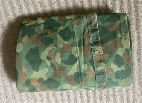 WW2 US USMC Marine Original Poncho Reversible Camouflage Original 2nd