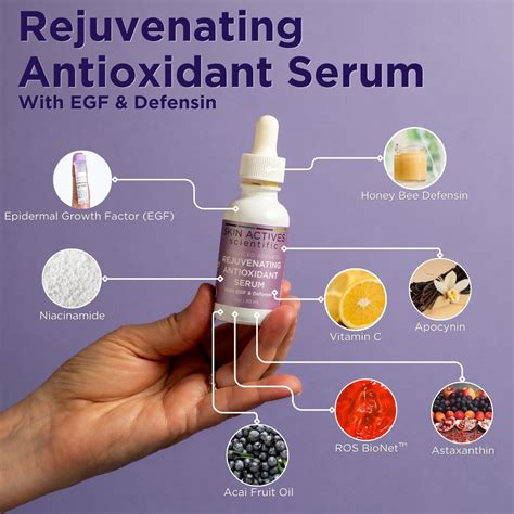 Rejuvenating Antioxidant Serum Skin Actives