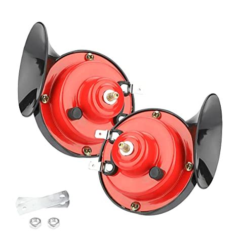 Db Super Loud Train Horn Pcs Car Air Electric Snail Double Horn