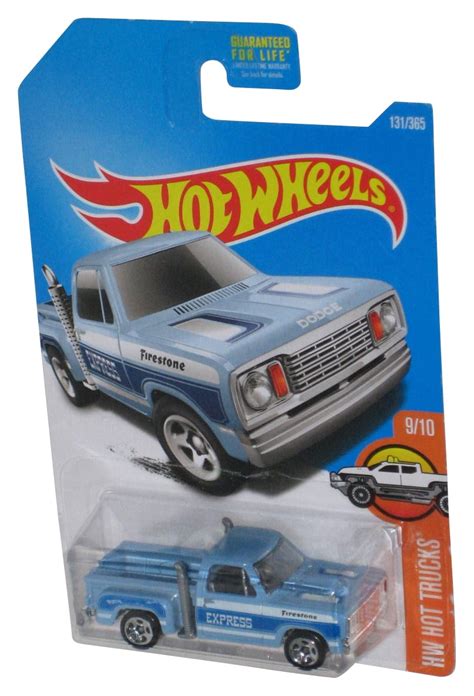 Hot Wheels HW Hot Trucks 9 10 2015 Blue 1978 Dodge Li L Red Express Toy 131 365 Walmart