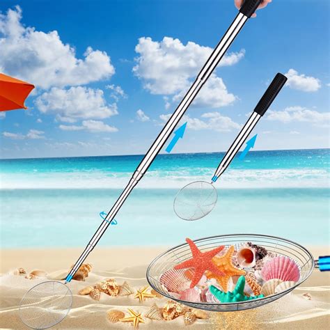 amazoncom baborui pcs sand sifter  beach  shell bags