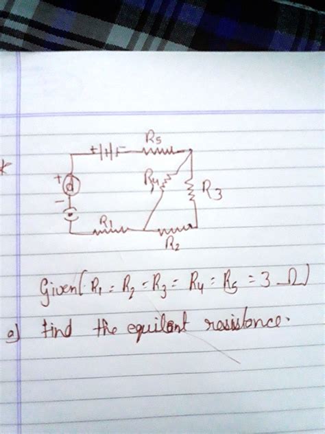 SOLVED: '(a) Find the equivalent resistance