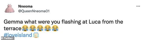 Love Island 2022 Gemma Owen Leaves Viewers Aghast After Flashing Breasts At Semi Naked Luca