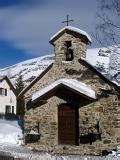 stock photo  vintage bells  historic alpine church