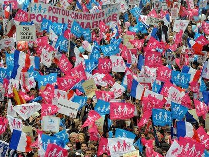 Francia Nueva Marcha Contra Bodas Gay Infobae