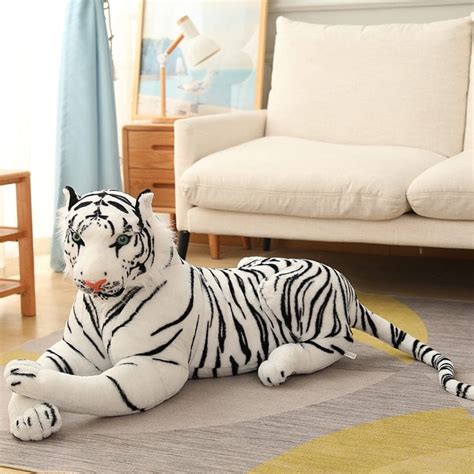 Peluche Tigre Blanc Peluche Géante