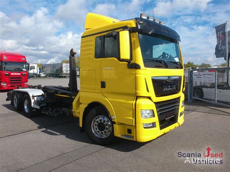 Man Abrollkipper Dump Truck For Sale Germany Hamburg Rd