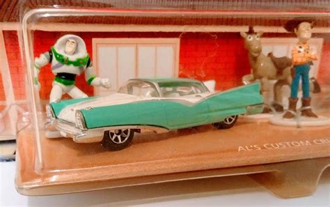 Hot Wheels Toy Story Al S Barn Action Pack Custom Cruiser Woody Allen New