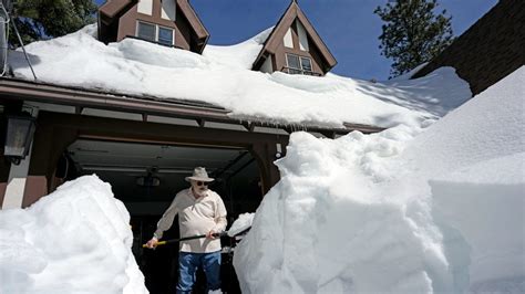 Watch: Some California Residents Remain Buried Under Near-Record Snow