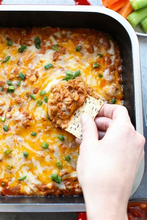 Chili Cheese Dip With Healthy Swaps Fit Foodie Finds