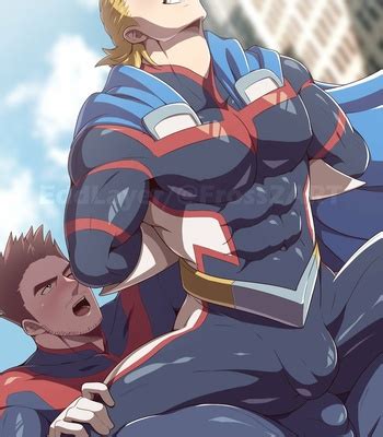 EddLayer Fross2ART All Might X Endeavor Gay Manga HD Porn Comics