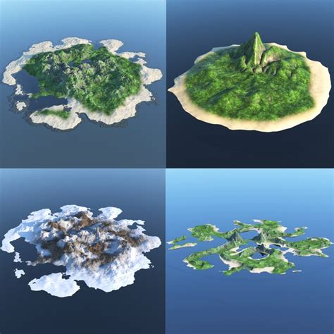 Coastline 3d Models For Download Turbosquid