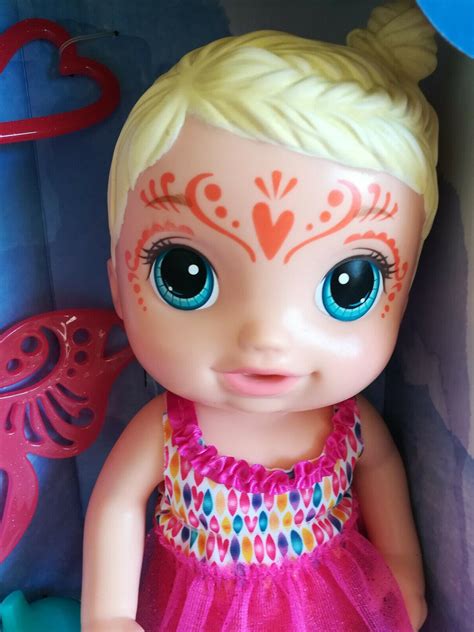 Blonde Baby Alive Doll Drinks Pees