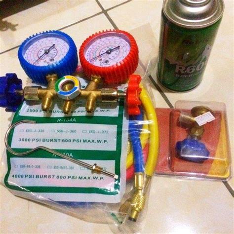 Jual Paling Terpopuler Paket Alat Pengisian Freon Kulkas Showcase