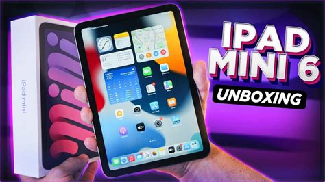 IPAD MINI 6 NOVO DESIGN UNBOXING YouTube