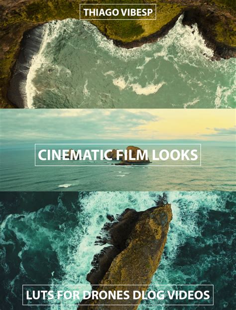 Cinematic Look Tones Drone Luts Dji Drones Filtergrade