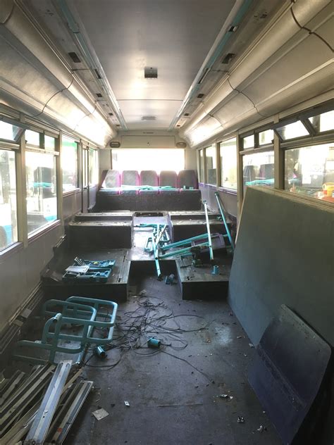 Day 1 Of Renovations – The Theatre Bath Bus
