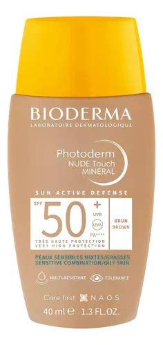 Protetor Solar Nude Touch Mineral Spf Cor Ml Bioderma Mercadolibre