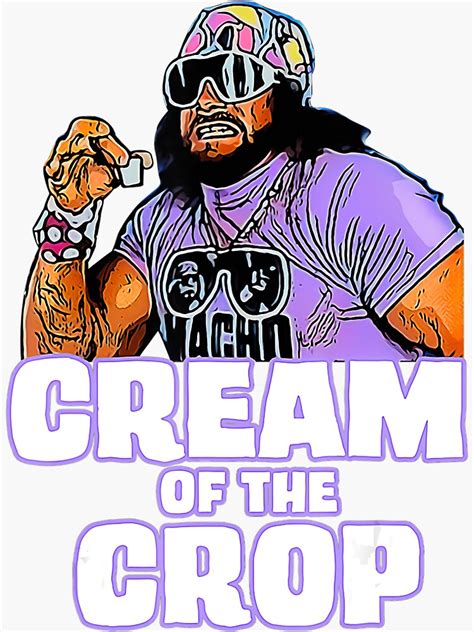 "man cream of the crop macho funny meme " Sticker for Sale by ...