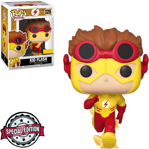 Funko Pop Heroes - The Flash Kid Flash 320 (Special Edition) - Arena Funkos
