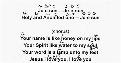 Worship Lead Sheets Holy And Anointed One Brian Doerksen