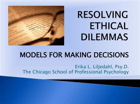 PPT - RESOLVING ETHICAL DILEMMAS PowerPoint Presentation, free download ... 