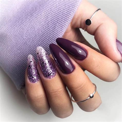 🥇 Uñas Color Morado Violeta O Púrpura 2020 80 Diseños Geniales