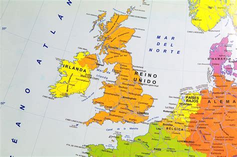 英国的地图形状美形状德的形状大山谷图库