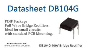 DB104G 1A 400V Bridge Rectifier Datasheet