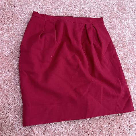 Vintage 90s Hot Pink Mini Skirt Waist 14 Hips Depop