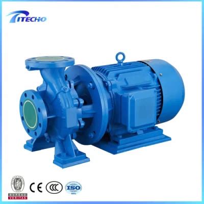 Isg Single Stage Single Suction Vertical Pipeline Centrifugal Pump