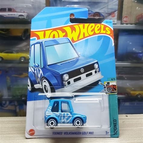 Jual Hot Wheels Tooned Volkswagen Golf Mk Treasure Hunt Reguler Thr Shopee Indonesia