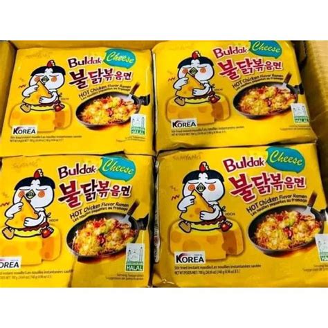 Samyang Buldak Cheese Hot Chicken Flavor Ramen Shopee Philippines