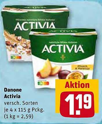 Danone Activia Angebot Bei Rewe Kaufpark