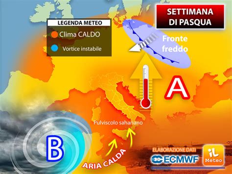 Meteo Settimana Di Pasqua Da Luned Torna L Anticiclone Africano Ma