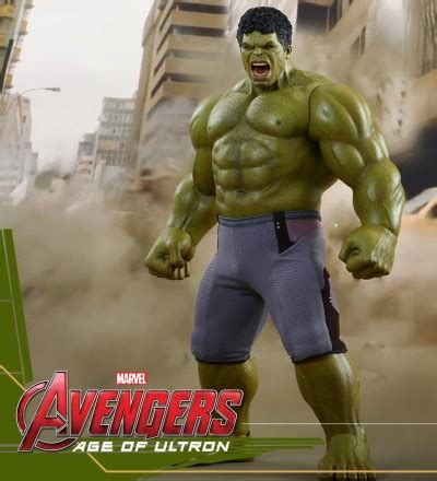 Hot Toys Hulk Sixth Scale Figure Avengers Age Of Tumbex