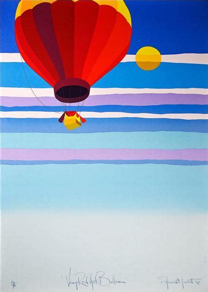 Stewart Merrett VERY RED HOT BALLOON 1985 1985 MutualArt