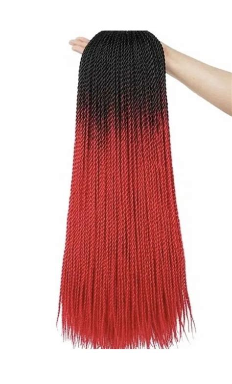 Сенегальские косы /косички Канекалон 65 см , Омбре - купить по низкой ...